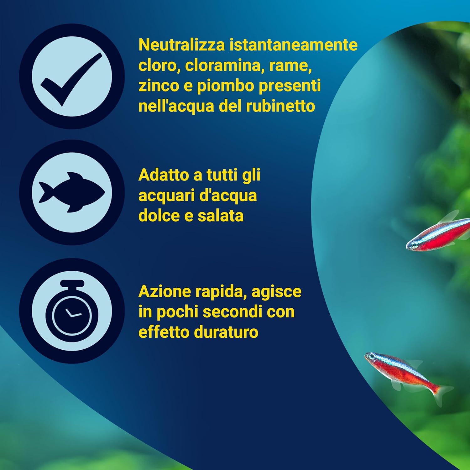 Detalle 2 de Tetra AquaSafe 500 ml: protezione rapida dell’acqua del rubinetto per pesci