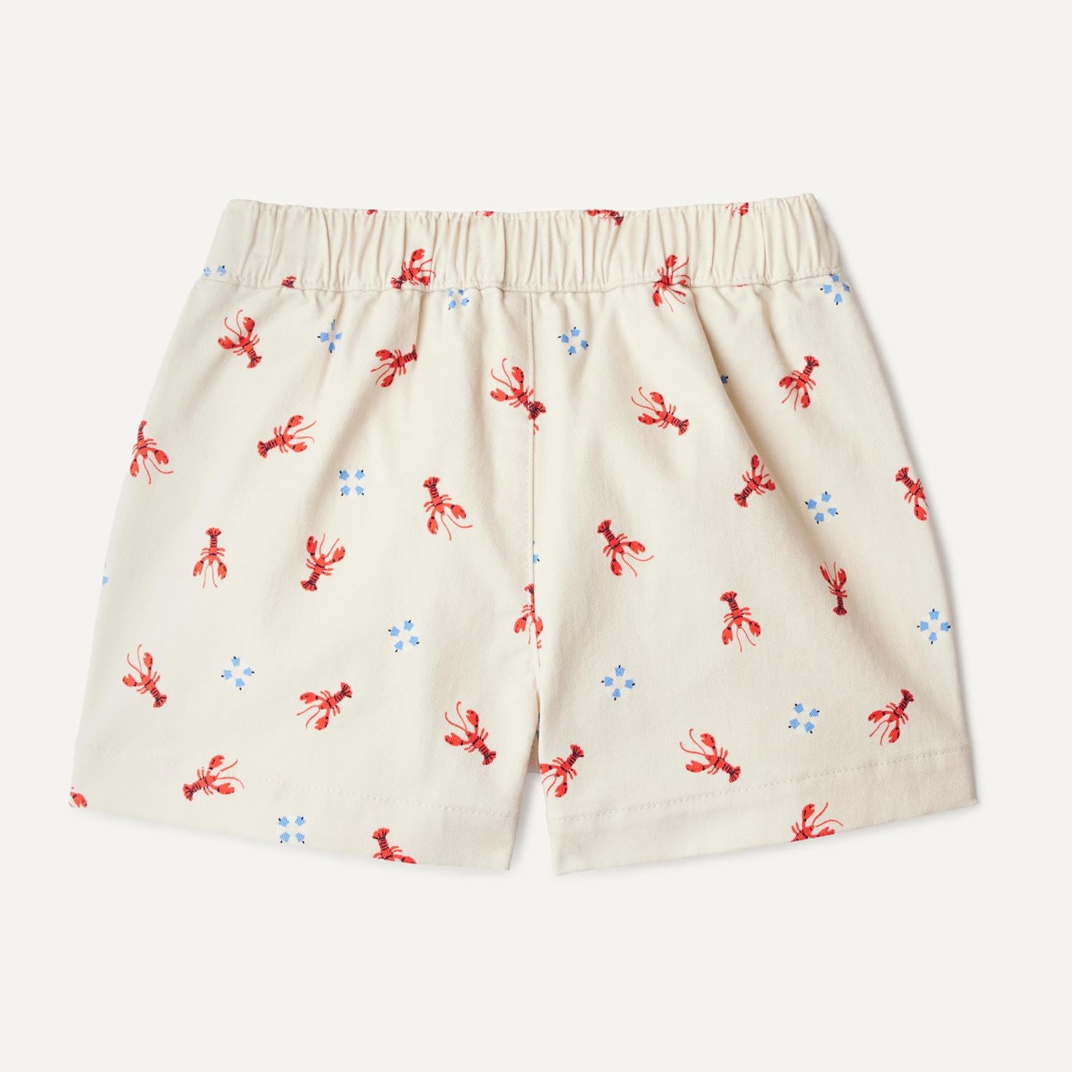 Detalle de Amazon Essentials x Sofia Grainge Unisex Babies, Toddlers and Kids' Pull-on Cotton Twill Shorts