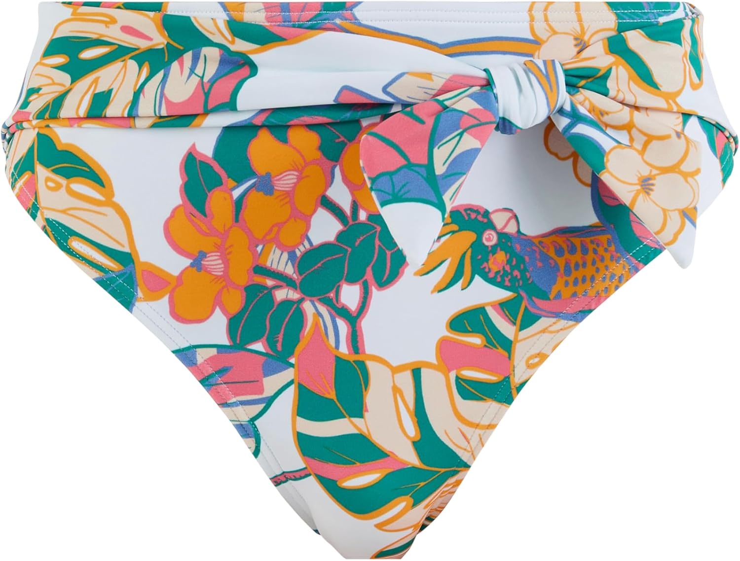 Thumbnail 6 de SANS COMPLEXE Fidji Bas de Bikini Femme – Slip de bain à couvrance moyenne, imprimé tropical