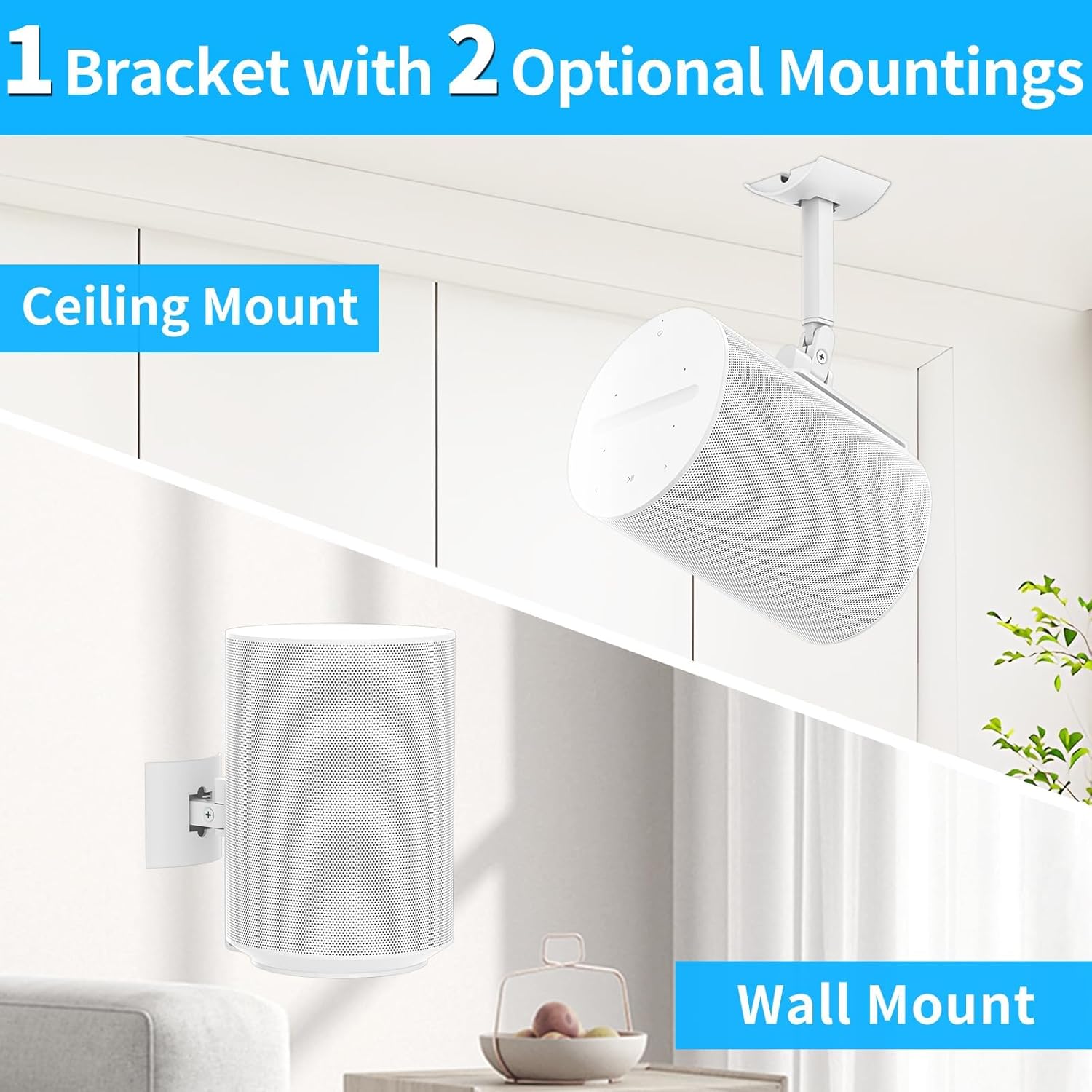 Thumbnail 1 de Dinghosen Wall or Ceiling Mount for Sonos Era 100