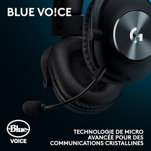 Detalle de Logitech G Pro X SE Casque Gaming Filaire avec Microphone – Son 7.1 et Blue Voice