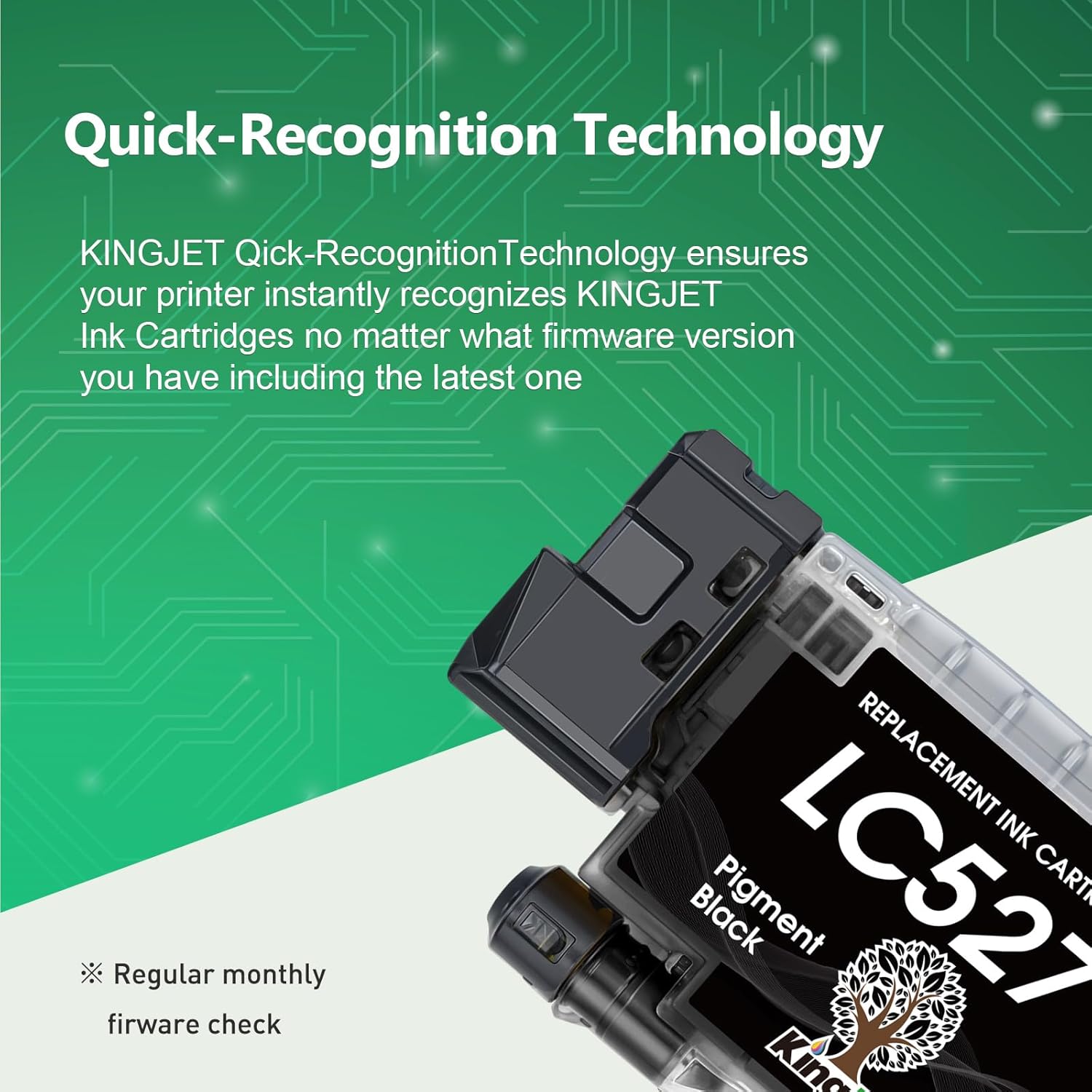 Thumbnail 4 de Pack 4 cartouches Kingjet LC527 compatibles pour Brother LC527 (Noir, Cyan, Magenta, Jaune) – MFC-J4350DW / MFC-J4550DW