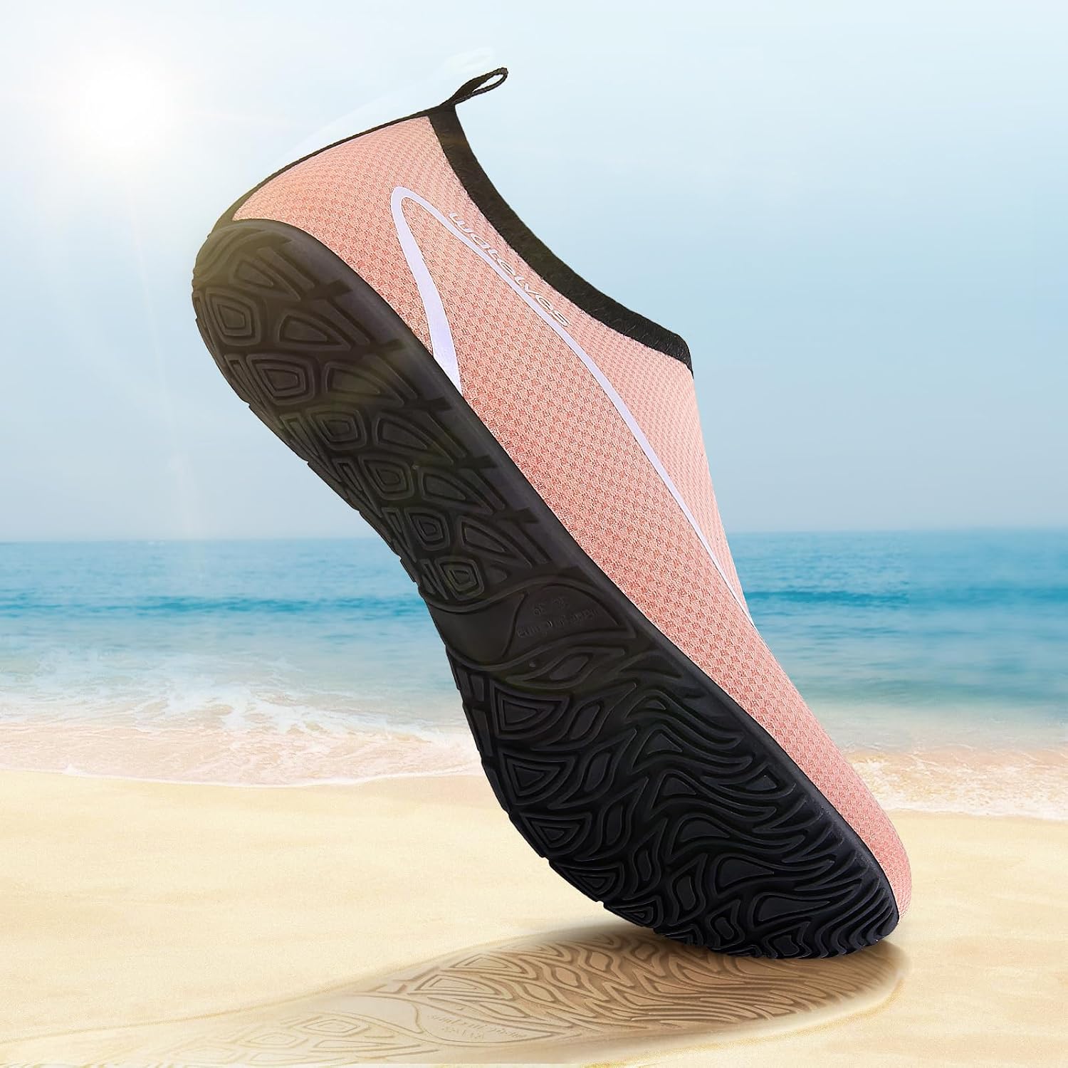 Detalle 2 de Swim Water Shoes Aqua Socks Barefoot water shoes for sea, pool and beach