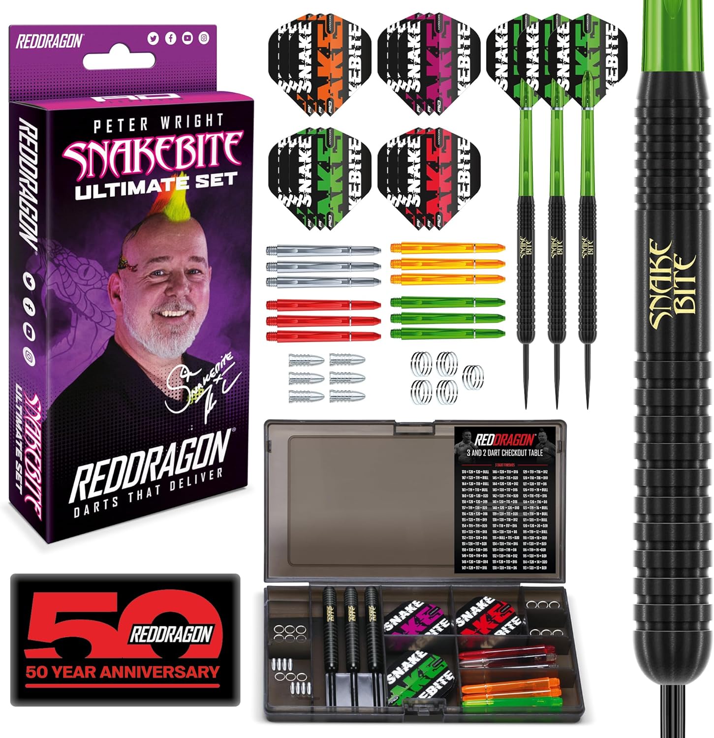 RED DRAGON Ultimate Dartset 22 g