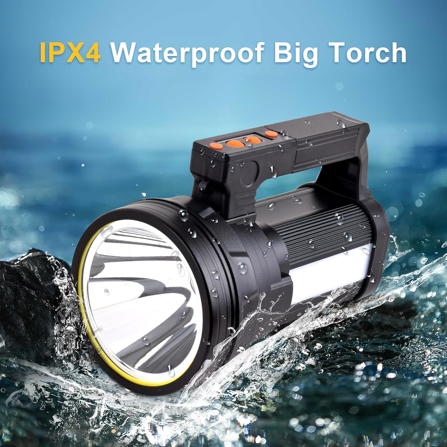 Thumbnail 5 de ERAY Rechargeable Torches 10800mAh LED Spotlight