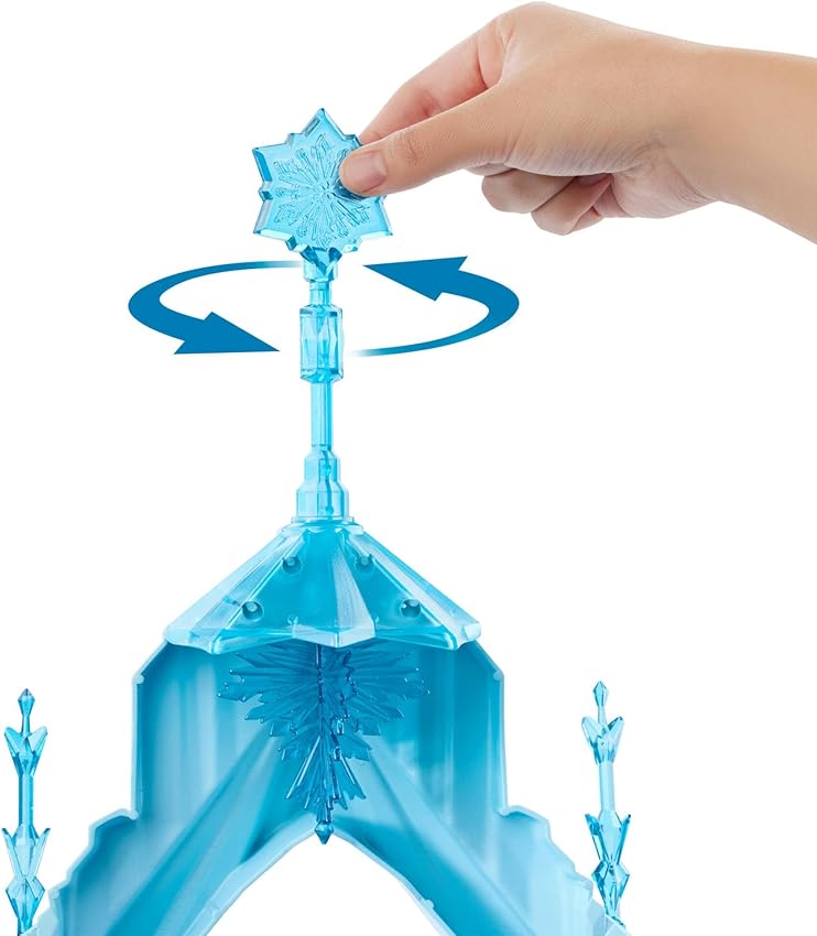 Detalle 2 de Mattel Disney Frozen Palacio de hielo Elsa 76 cm