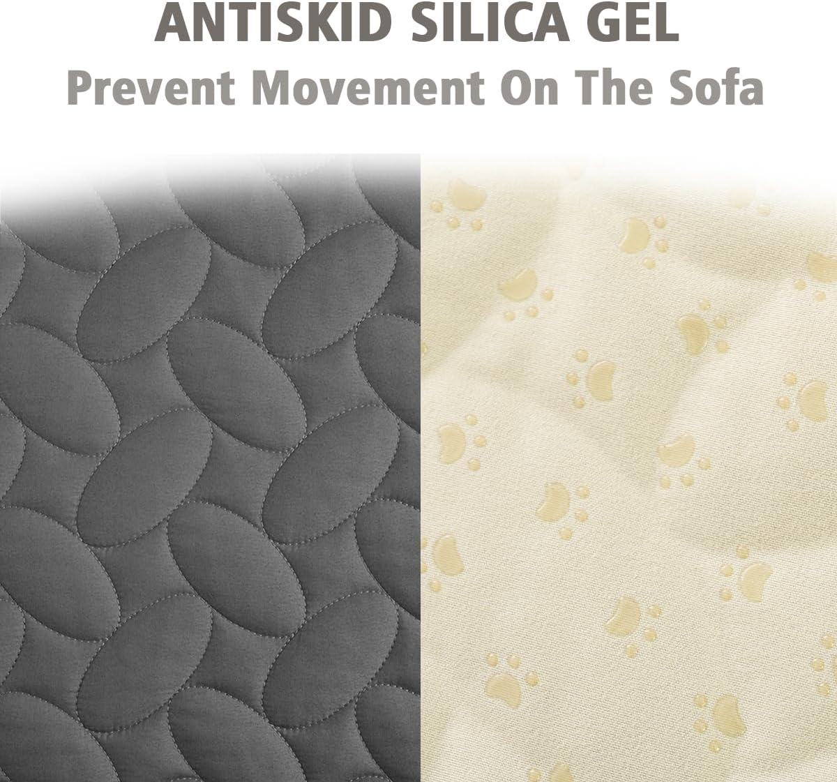 Thumbnail 3 de Ameritex Waterproof Pet Bed Cover with Anti-Slip Design (Darkgrey, 30x53 Inch)