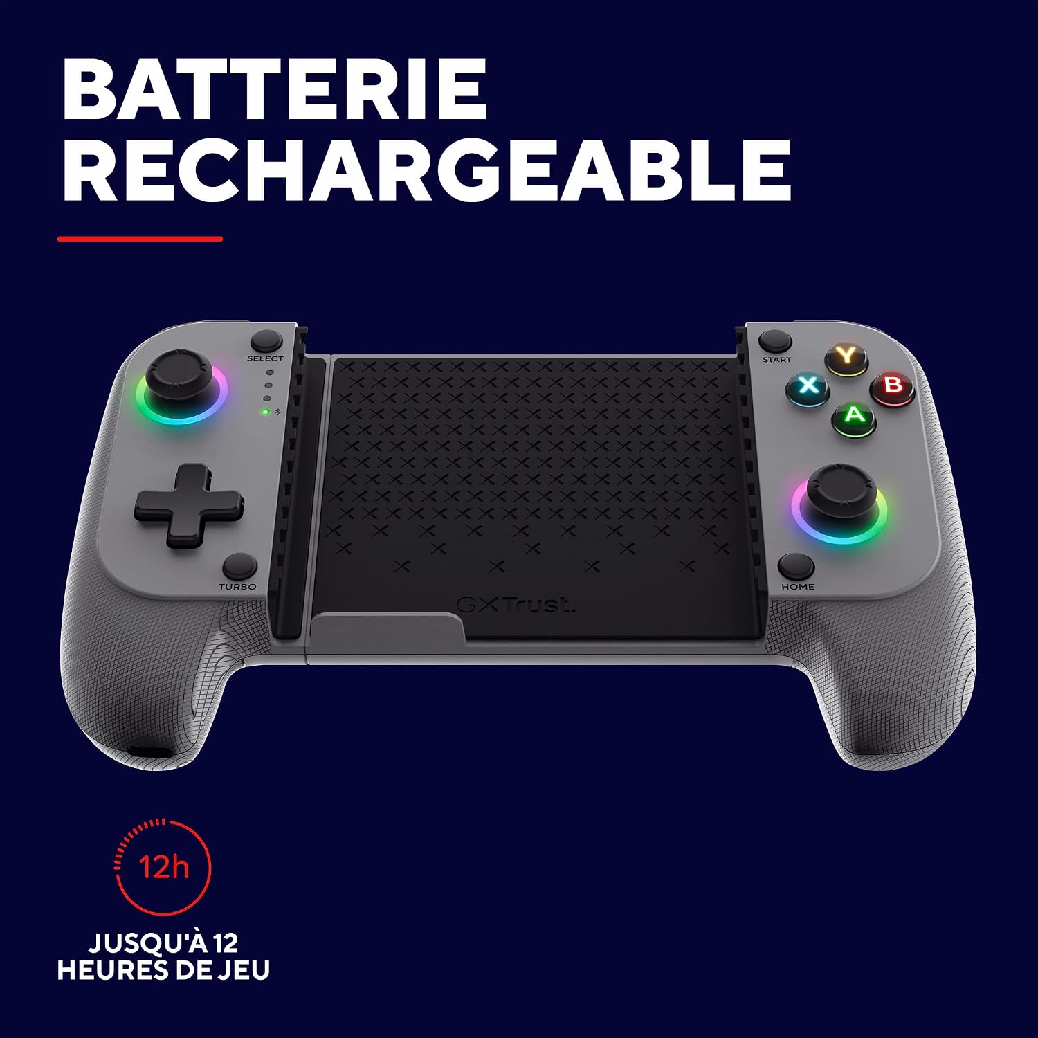 Thumbnail 6 de GXTrust Trust GXT Mylox: Manette Bluetooth polyvalente pour smartphone, 12h d’autonomie, éclairage RGB