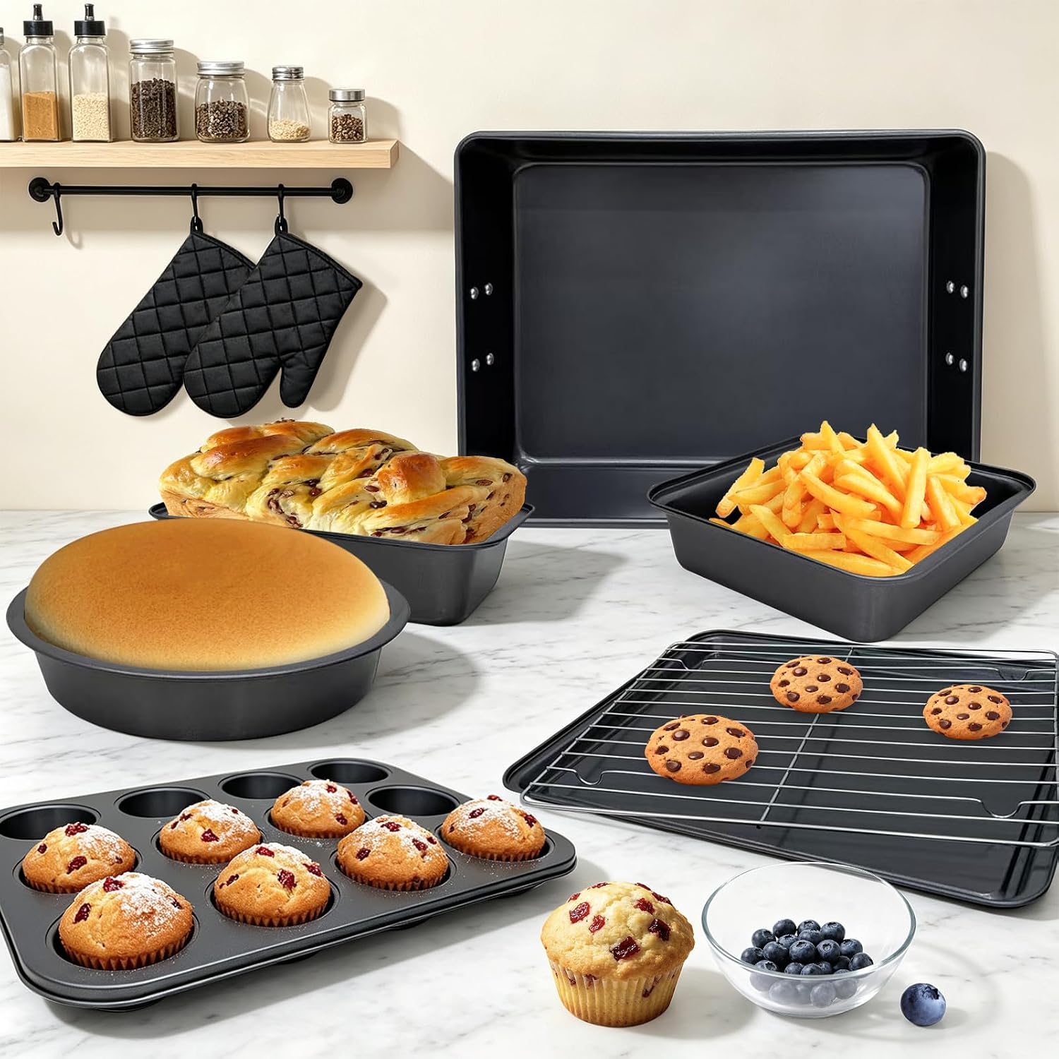 Thumbnail 1 de Greenloom Bakeware Set 9-Piece