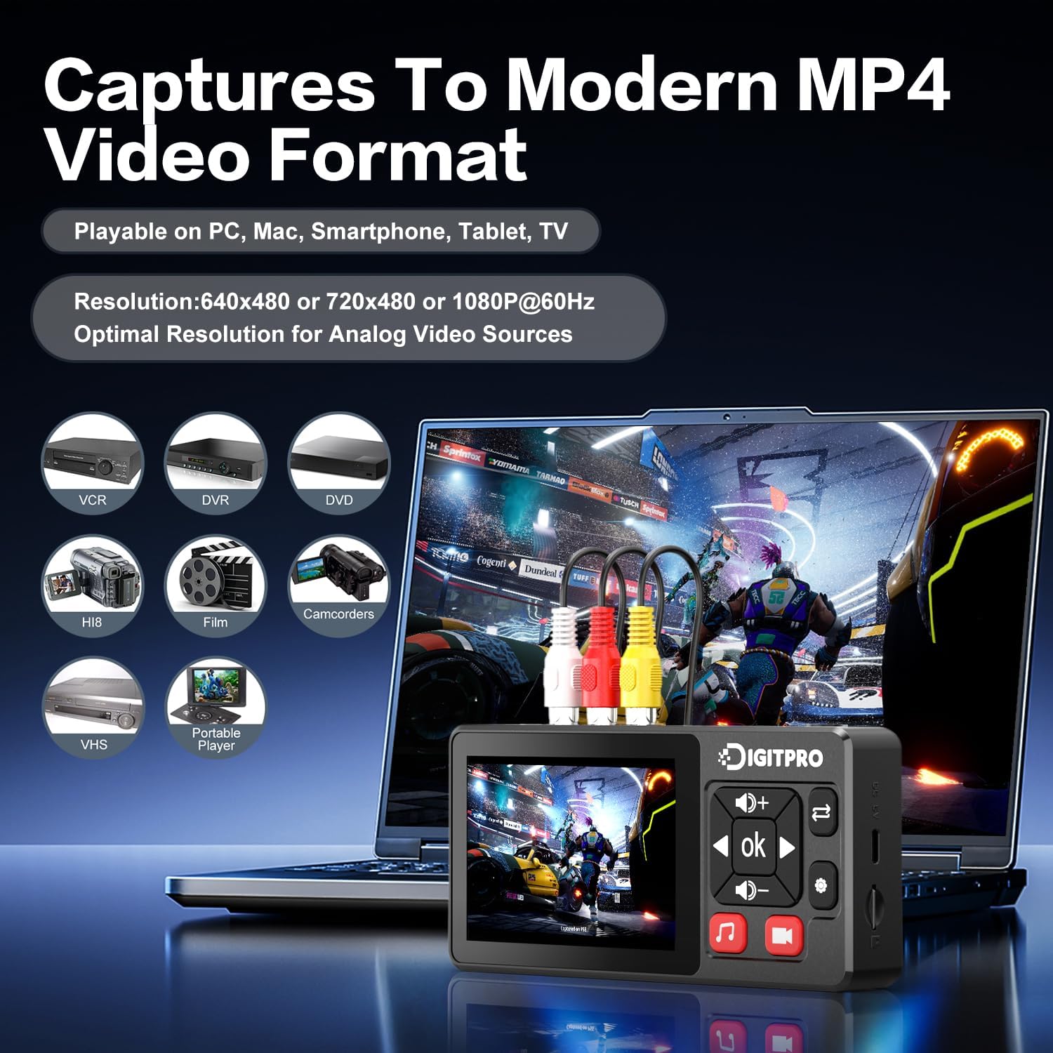 Thumbnail 4 de VHS to Digital Converter 2.0 — VHS capture device