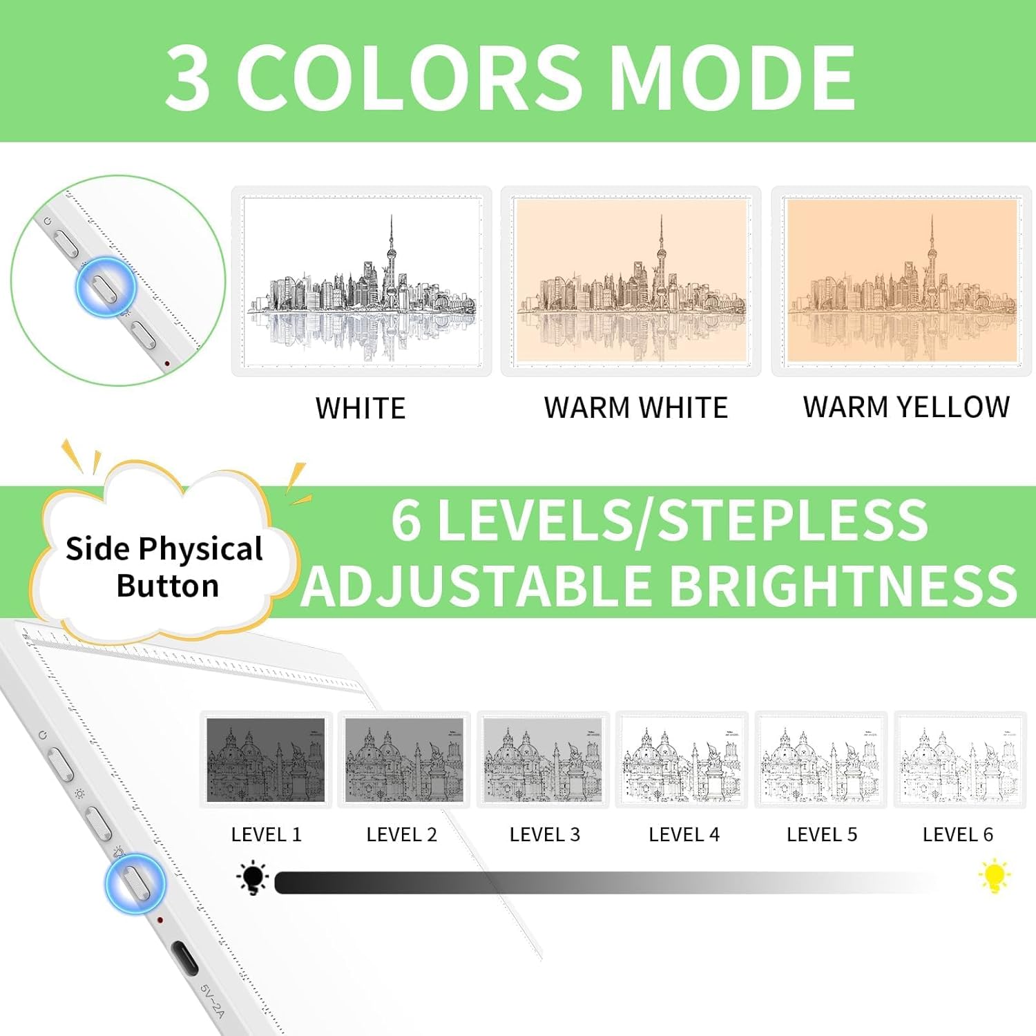 Thumbnail 2 de KOBAIBAN A3 Magnetic Light Box 3-mode 💡