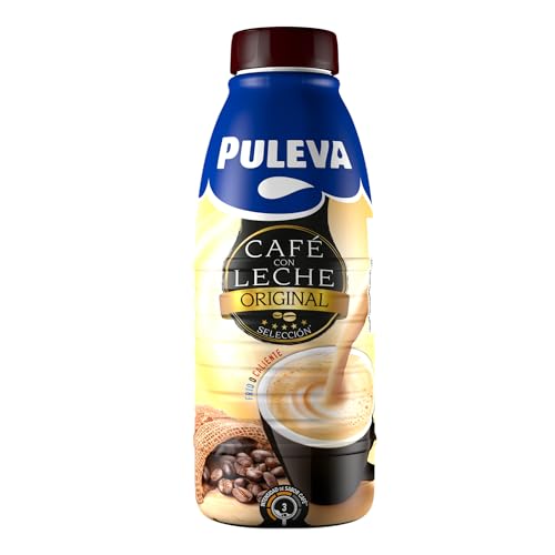 Detalle de Puleva Café con Leche Original, Bebida Láctea, Pack 6 x 1 L