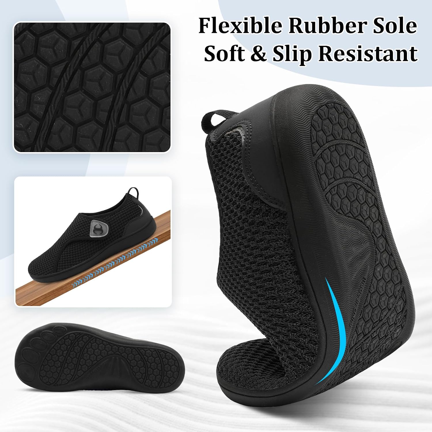Thumbnail 3 de JOINFREE Women’s Barefoot Walking Shoes Wide Toe Box: Zero-Drop, Non-Slip Comfort Trainers for Swollen Feet