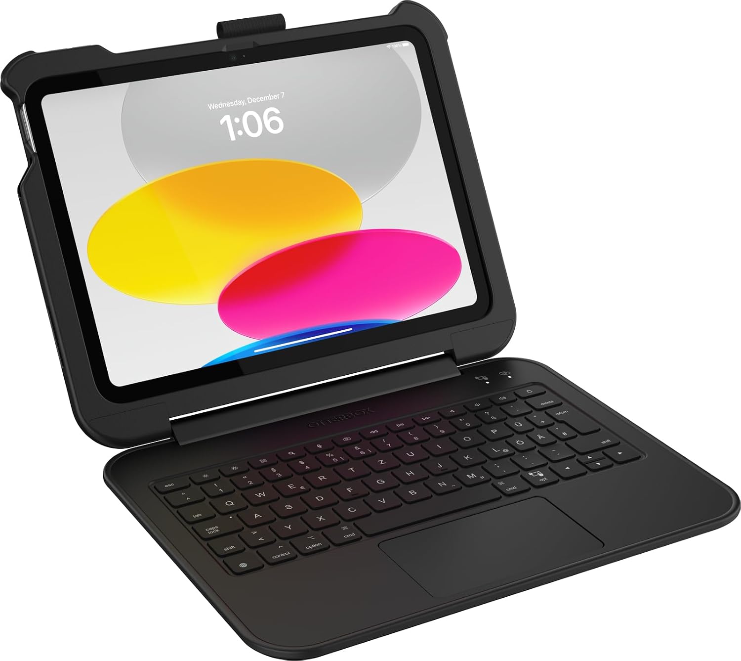 Thumbnail 6 de OtterBox Achiever Series Keyboard 360 pour iPad 10e gen & 11e gen (A16) — clavier intégré, protection MIL-SPEC