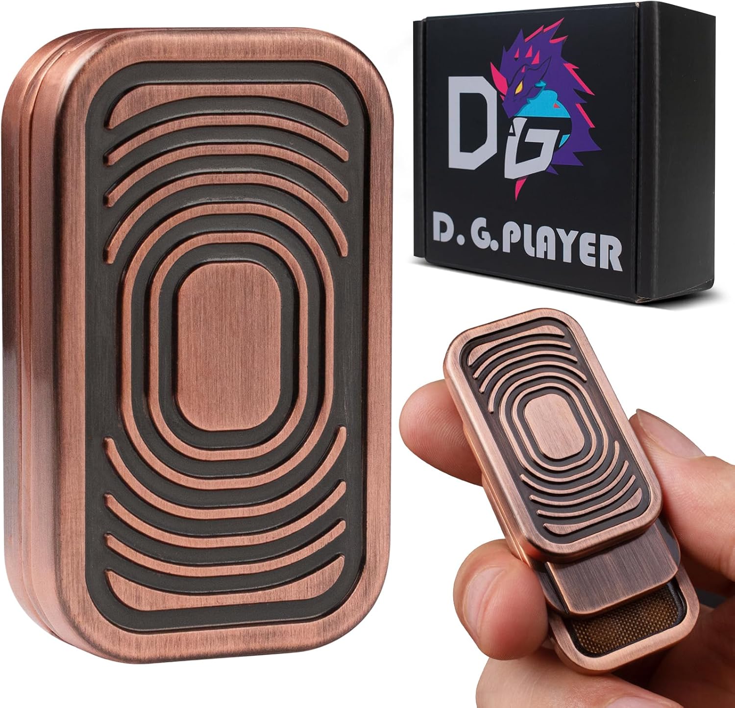 Detalle de D.G.PLAYER Fidget Slider, Rose Gold