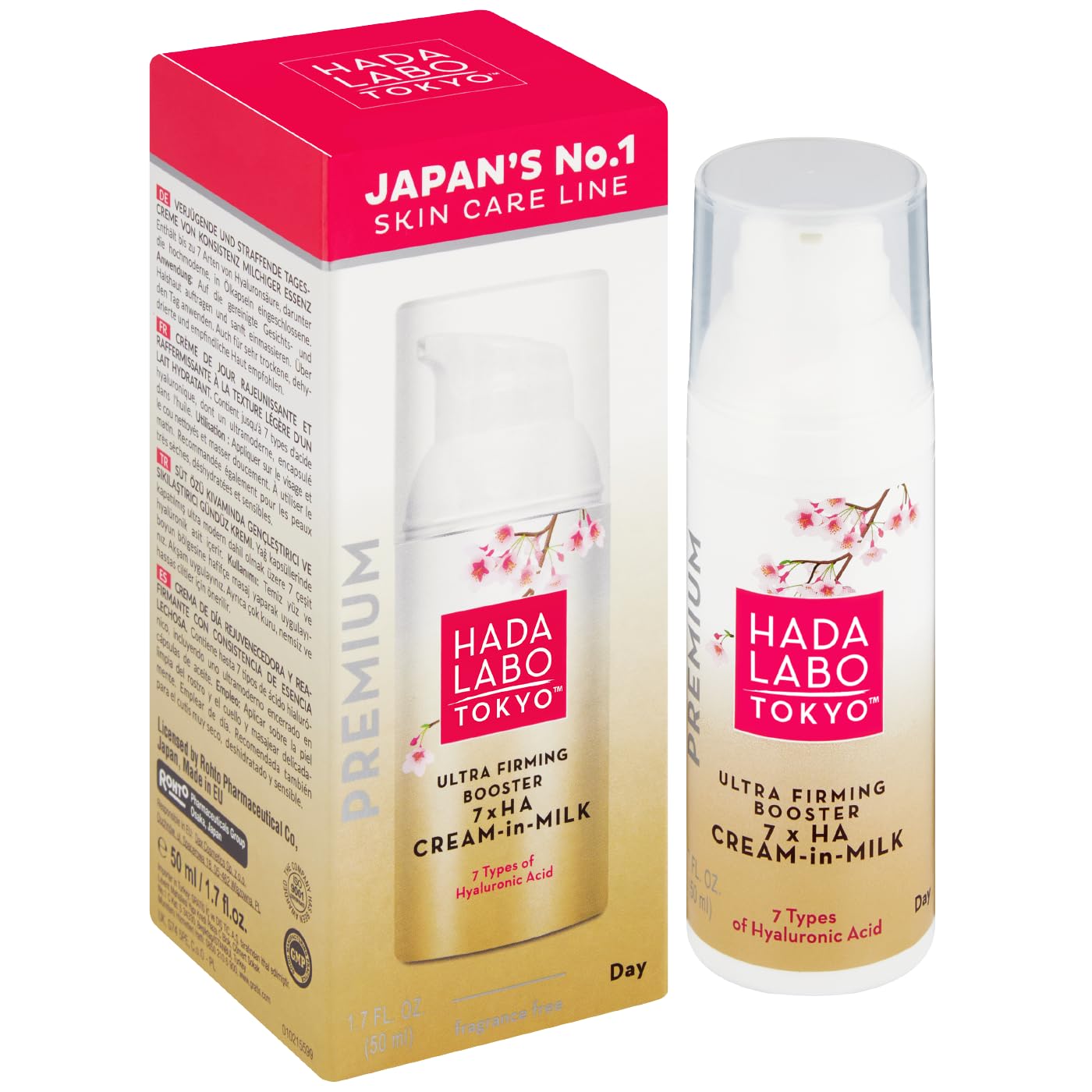 Thumbnail 3 de Hada Labo Tokyo Premium Tagescreme Ultra Reafirmierend & Feuchtigkeitsspendend mit Hyaluronsäure (50 ml)