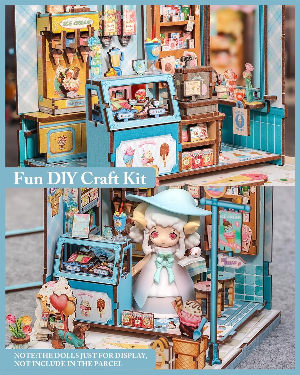 Thumbnail 6 de Cutefun Book Nook DIY kit 196 pieces