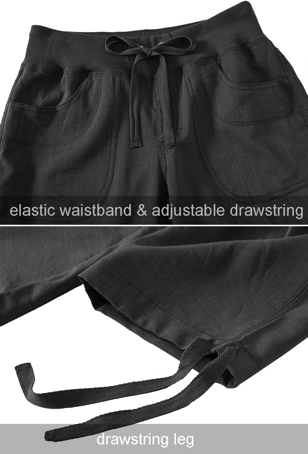 Thumbnail 5 de MoFiz Womens Capris with Pockets