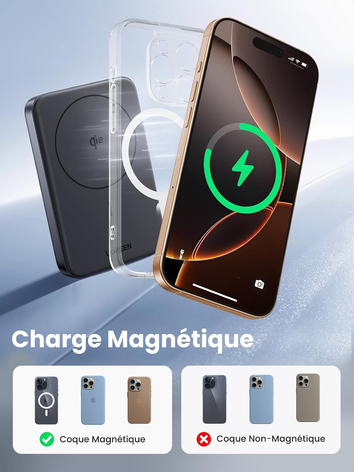 Thumbnail 5 de UGREEN Nexode Mini 5000 mAh, charge rapide ⚡