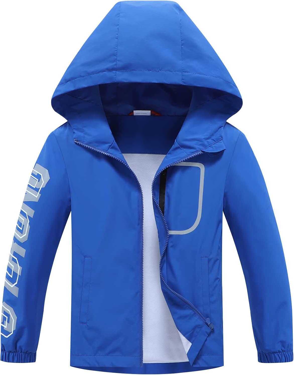 Thumbnail 6 de ALXHUTE Kinder Regenjacke – Wassersäule, Kapuze, Funktionsjacke für Jungen und Mädchen