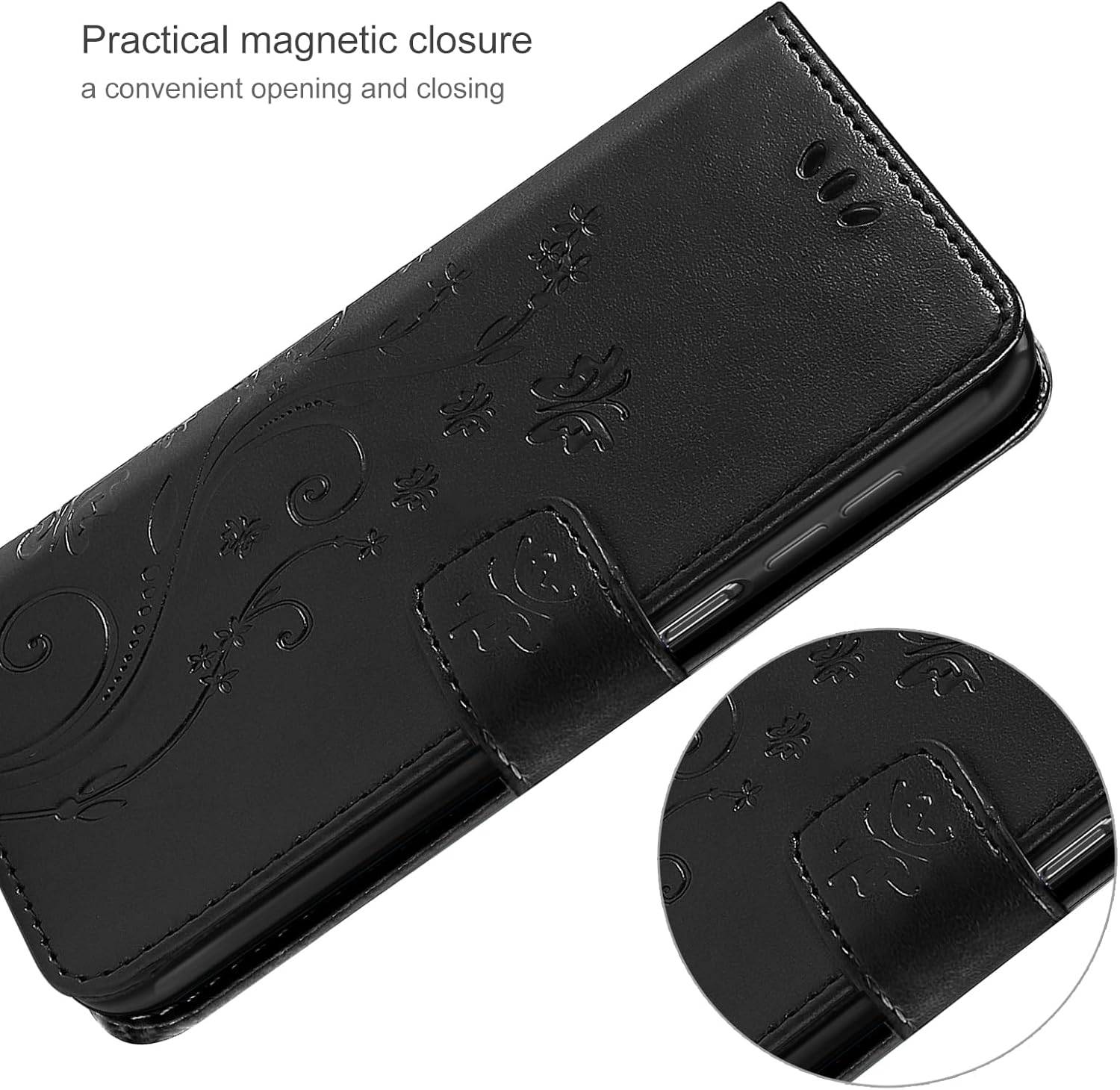 Thumbnail 6 de AROYI Wallet Case for Samsung Galaxy A16 5G/4G — PU Leather, Card Slots & Stand