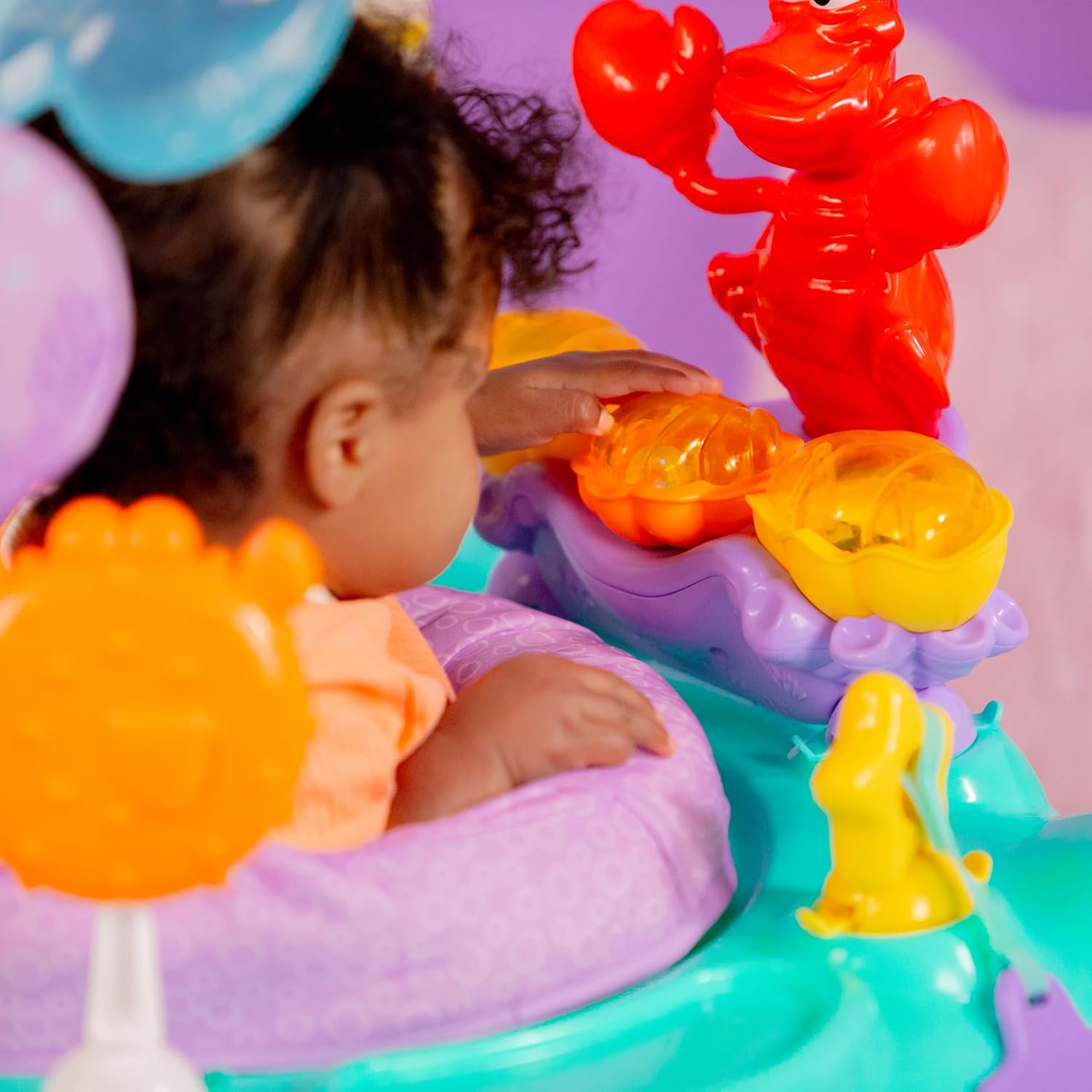 Thumbnail 8 de Bright Starts Sea of Activities, Saltador de Bebés Ariel Disney🧜♀