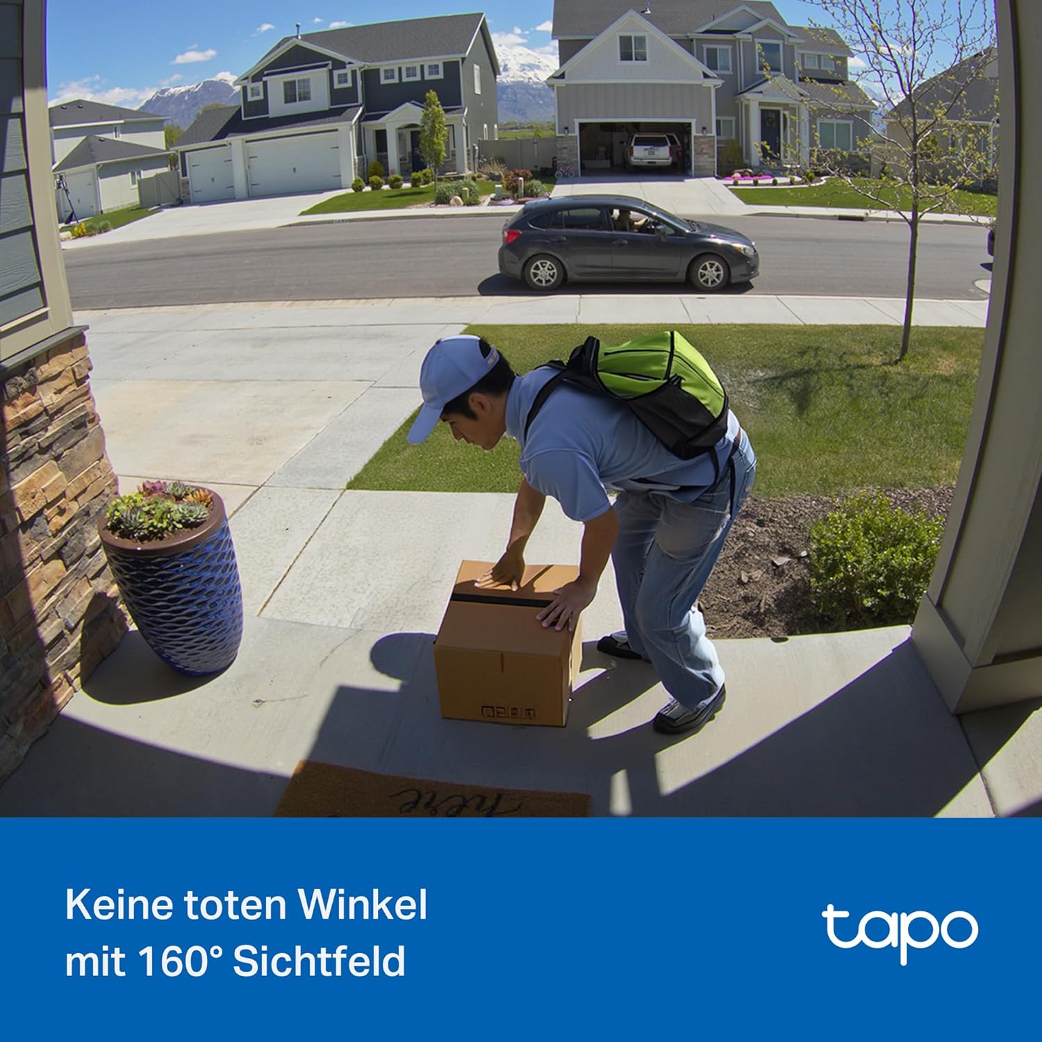 Detalle 1 de Tapo D205 WLAN Akku-Videotürklingel mit 2K