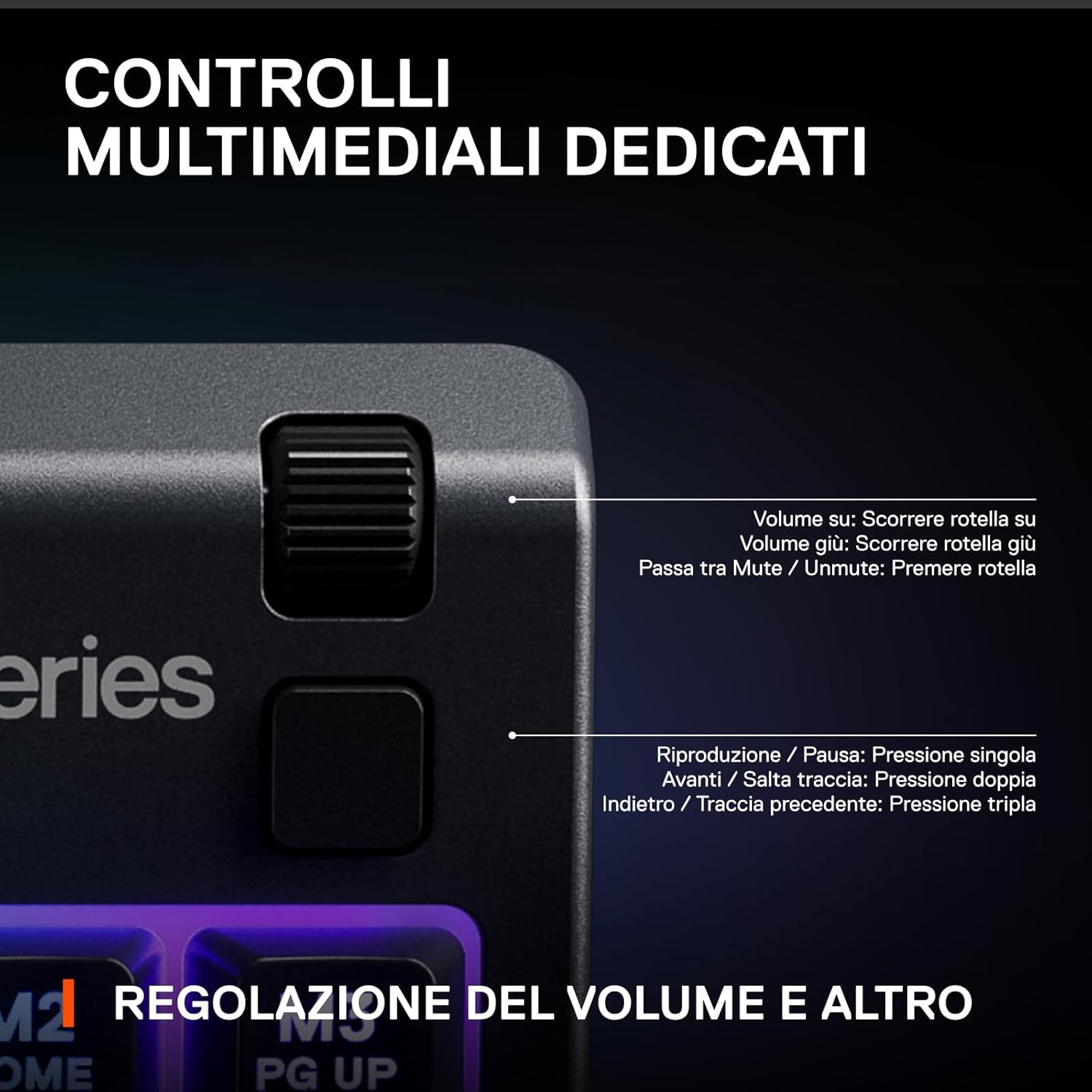 Thumbnail 5 de SteelSeries Apex 3 TKL tastiera gaming RGB