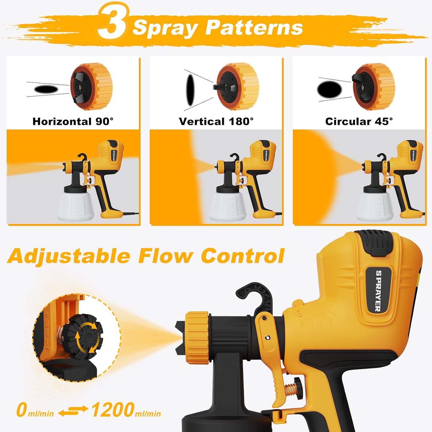Thumbnail 4 de ELPIDIO Paint Sprayer, 700W