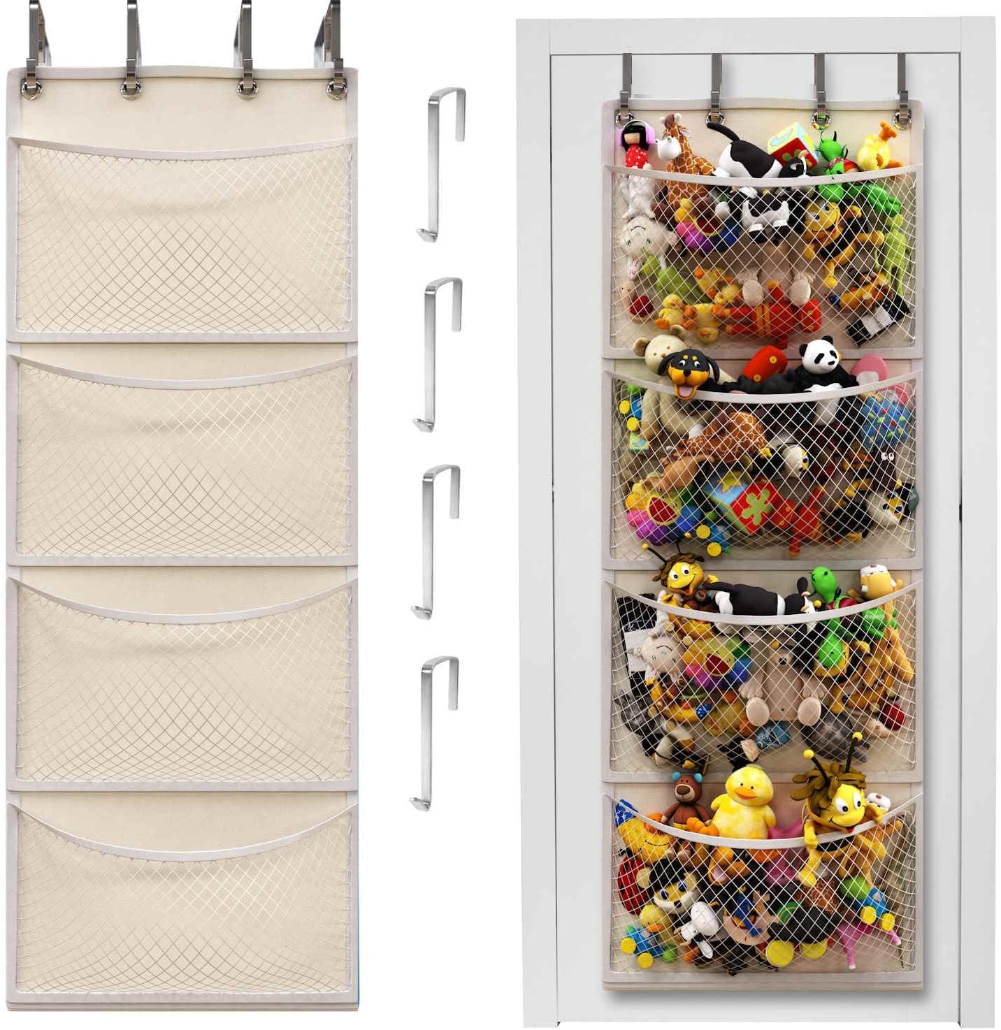 Thumbnail 6 de Honeyera The Original Stuffed Animal Organizer with Four Mesh Pockets