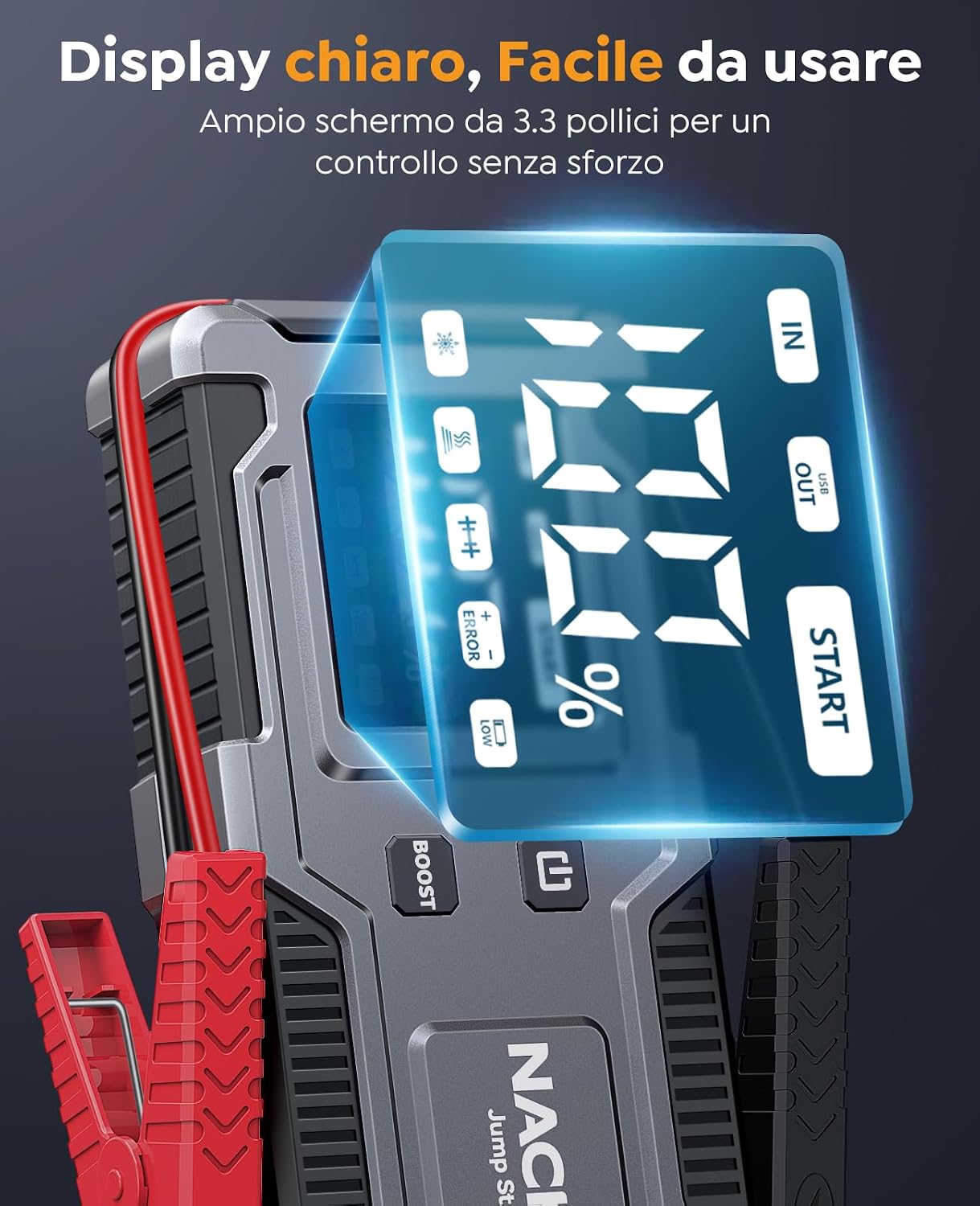 Thumbnail 5 de Avviatore Batteria Auto 6000A 20.000 mAh