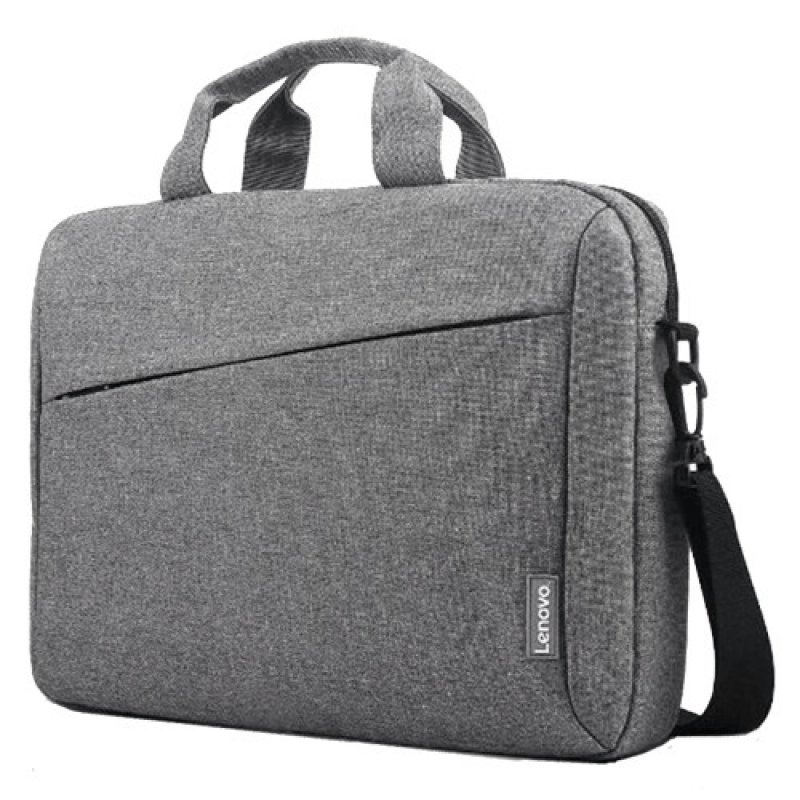 Detalle de Lenovo Casual Toploader T210: Maletín gris para portátil de 15,6