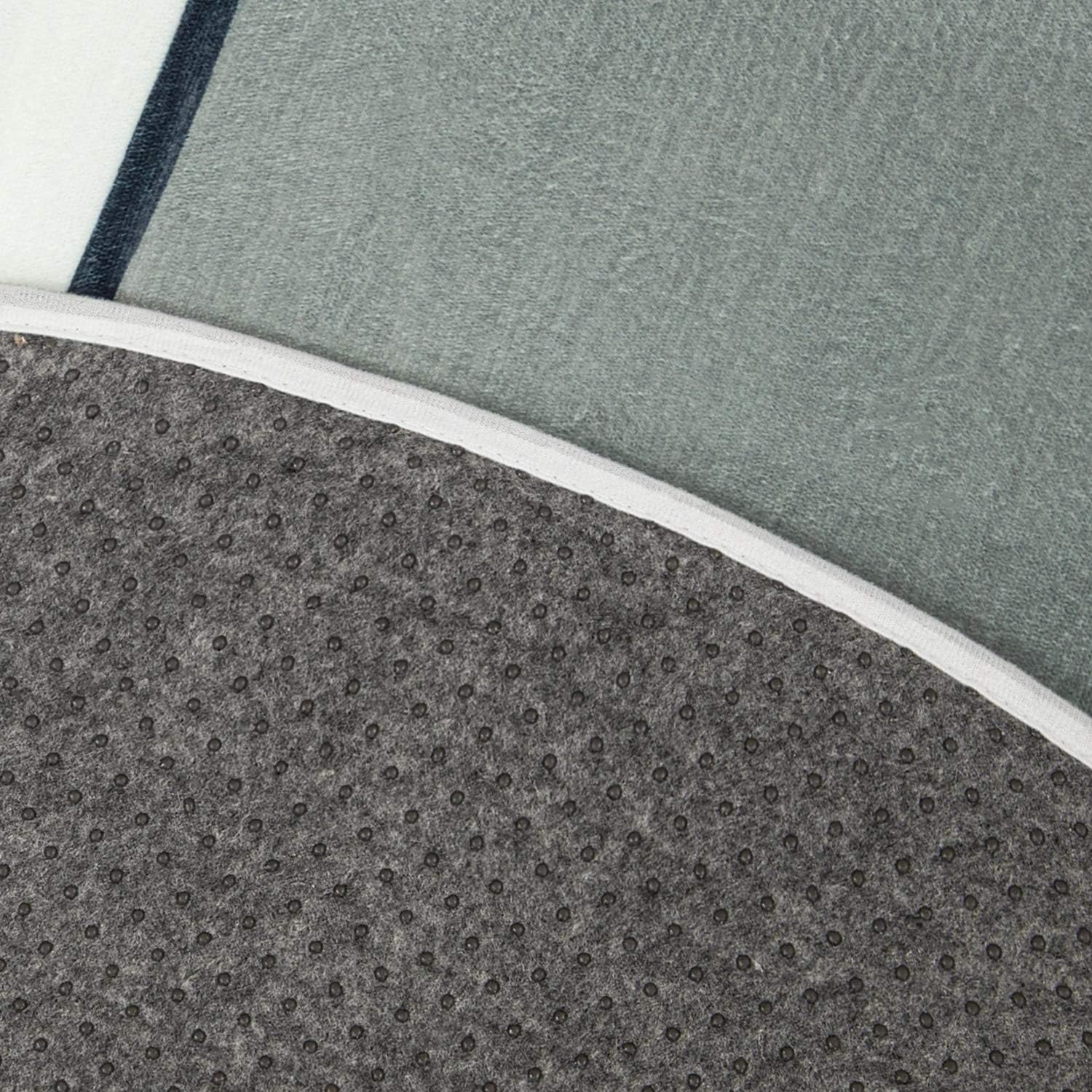 Thumbnail 6 de Paco Home Kinderteppich Rund Ø150 cm grau – rutschfest, OEKO-TEX geprüft