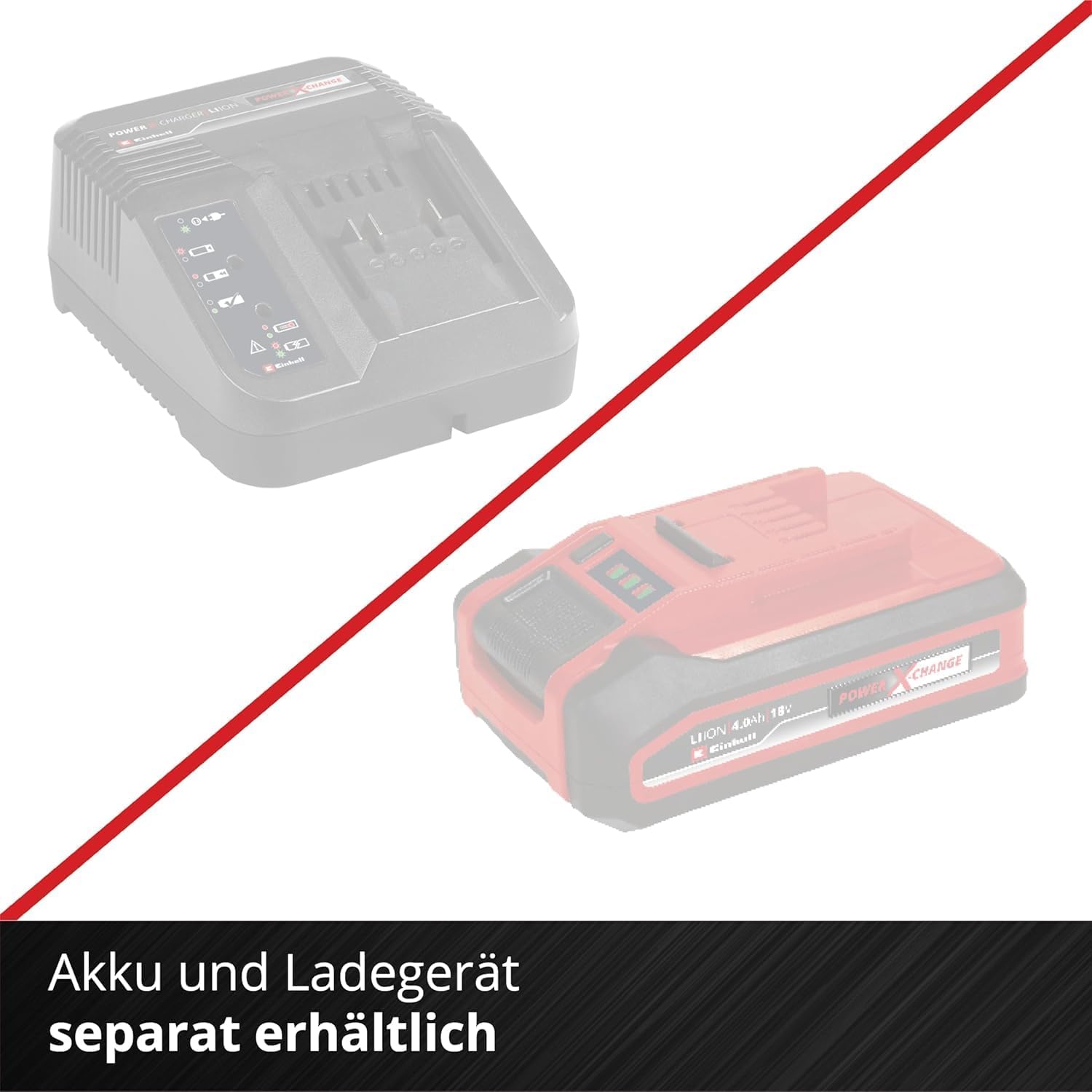 Detalle 2 de Einhell Professional Akku-Heckenschere GP-CH 18/50 Li BL-Solo Power X-Change – 50 cm Schnittlänge, 20 mm Zahnabstand