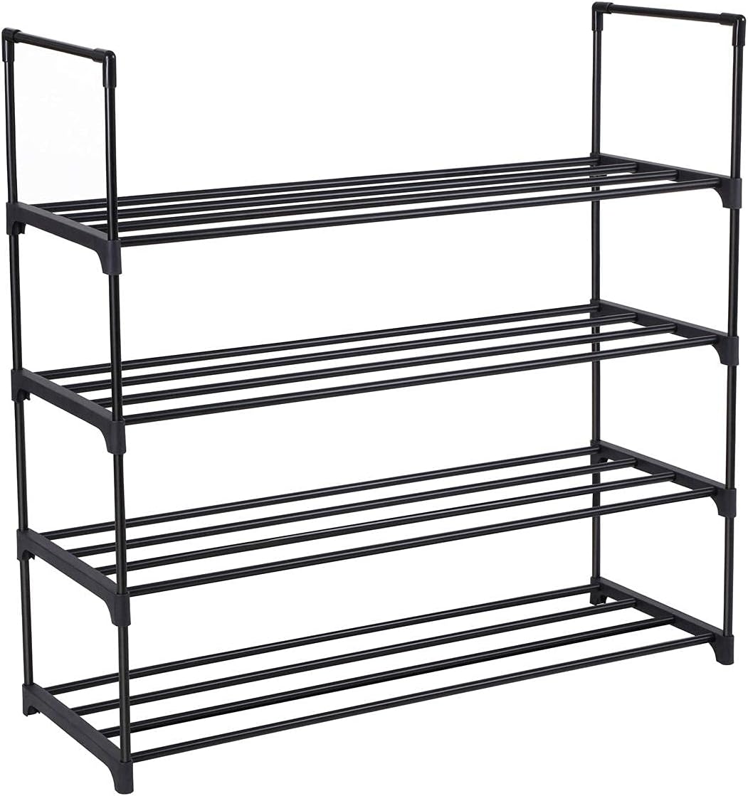 Thumbnail 6 de SONGMICS DEKY LSA303G01 3-laags schoenenrek met metalen buizen, grijs