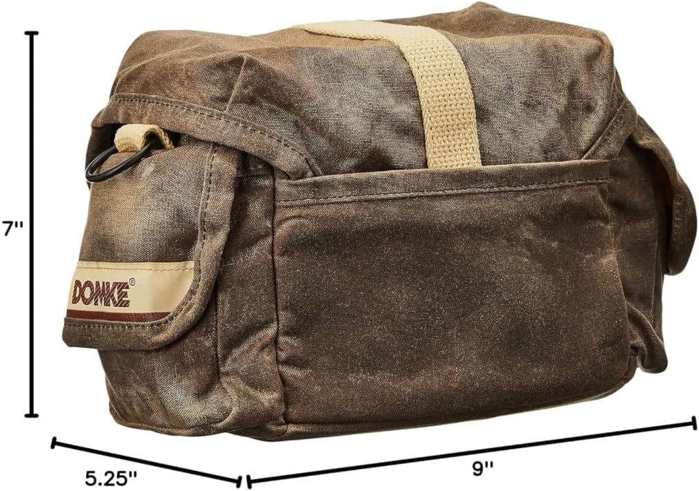Detalle 2 de Domke F-8 RuggedWear – mała torba naramienna z płótna, 2,6 l