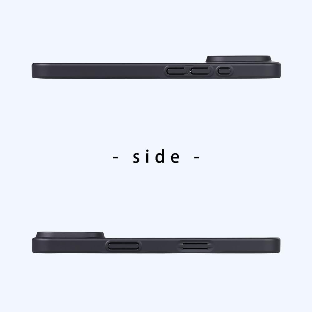 Detalle de レイ・アウト RT-P52PMS/B iPhone 17用ハードケース 0.6mm・15g、MagSafe対応マットブラック