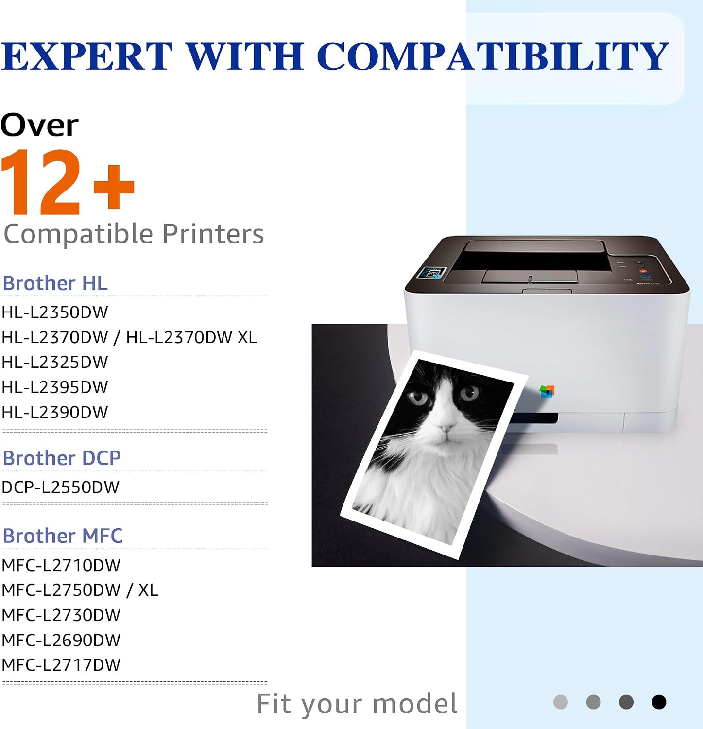 Detalle 2 de HaloFox Compatible Toner Cartridge TN-760