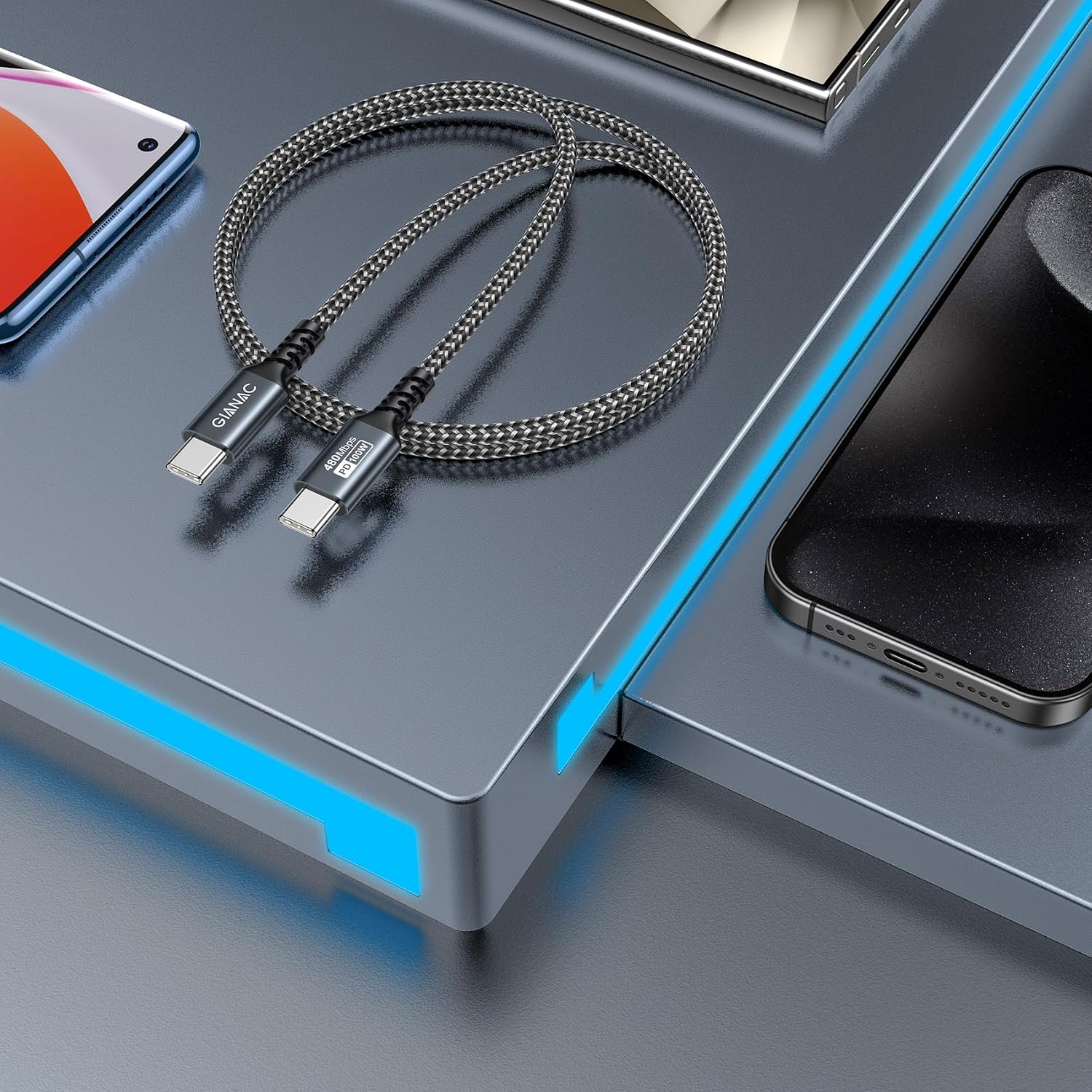 Thumbnail 6 de Cable USB C a USB C 100W 2M 2 unidades