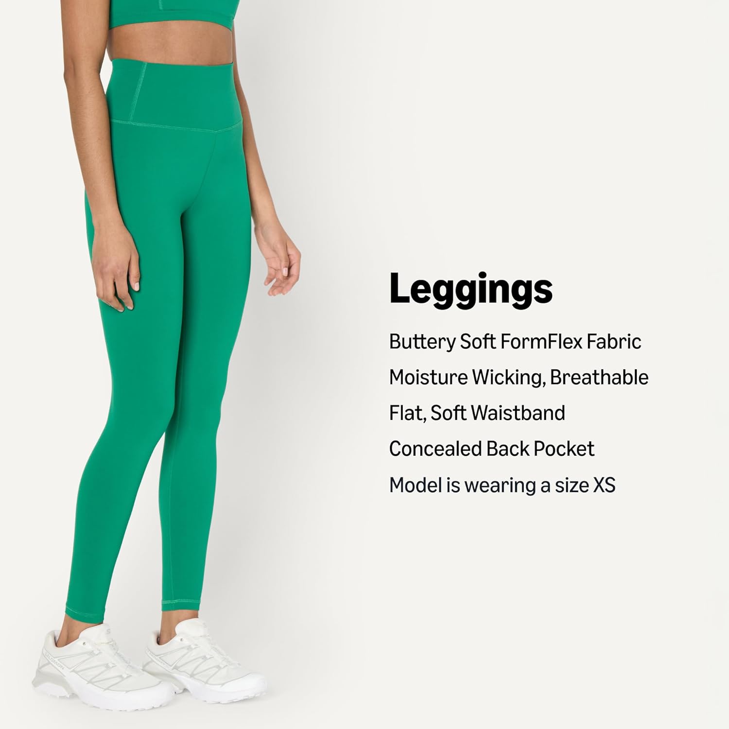 Detalle de Amazon Essentials Women's Active FormFlex Buttery Soft High Waist Yoga Leggings