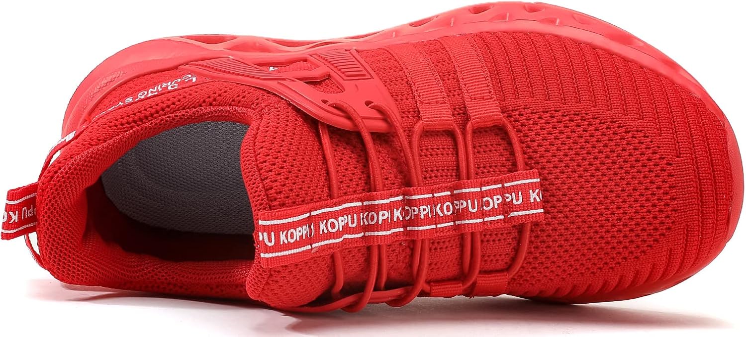 Detalle de Koppu Kids Non-Slip Lightweight Knit Mesh Sneakers