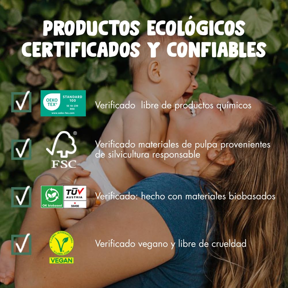 Thumbnail 3 de Eco by Naty Pañales Bebé Pants 🌿 Hipoalergénicos y Ecológicos Talla 4