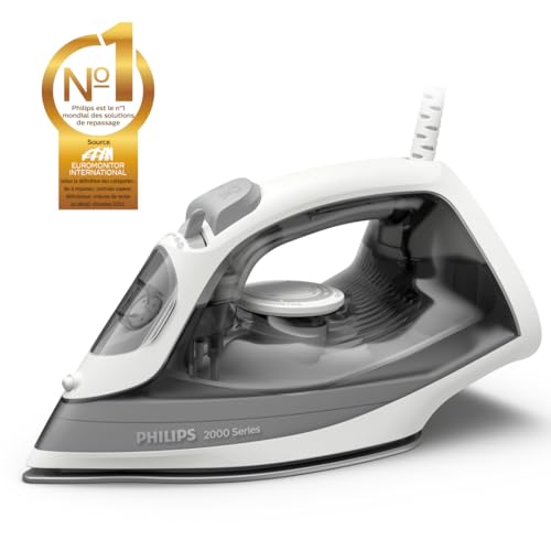 Thumbnail 1 de PHILIPS Fer à repasser 2000 W — vapeur 25 g/min, semelle céramique, réservoir 250 ml