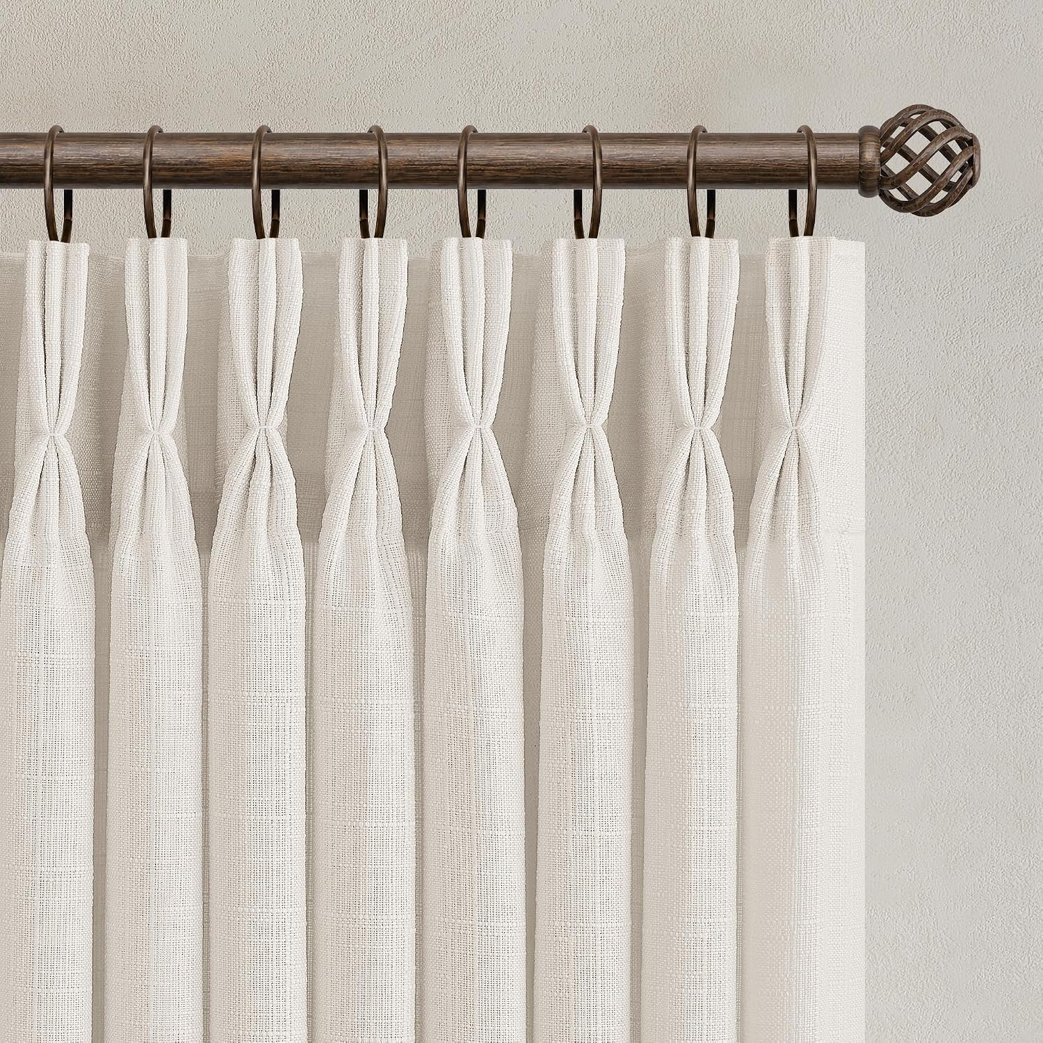 Detalle de Linen Blend Curtains, 40x90