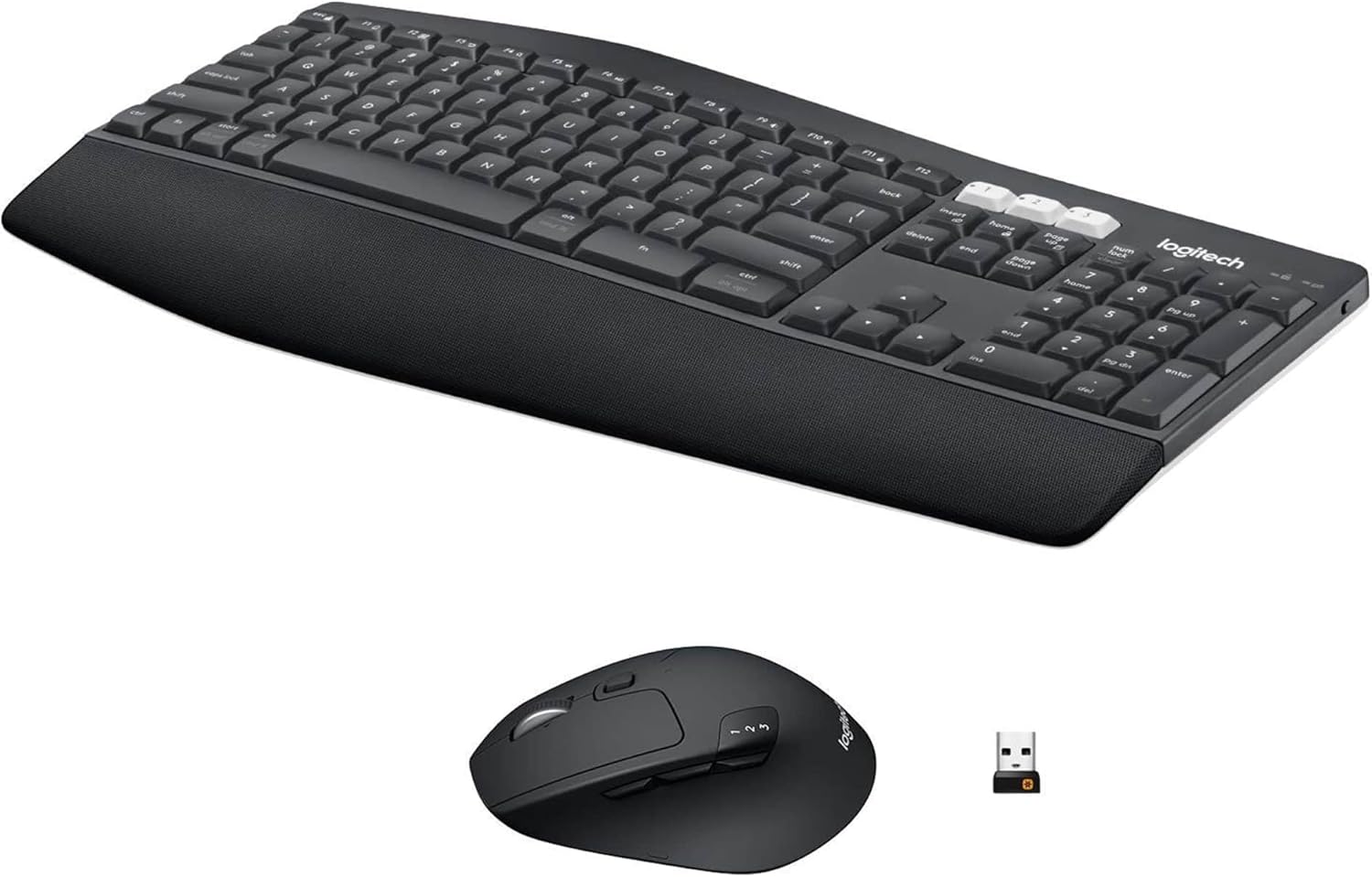 Detalle de Logitech MK850 wireless keyboard and mouse combo