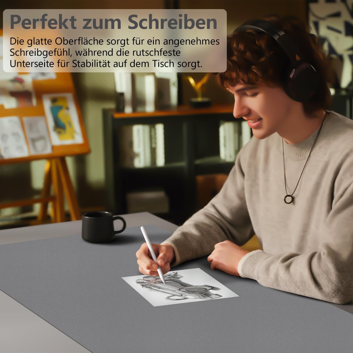 Thumbnail 4 de Zindoo Schreibtischunterlage 80x40 cm
