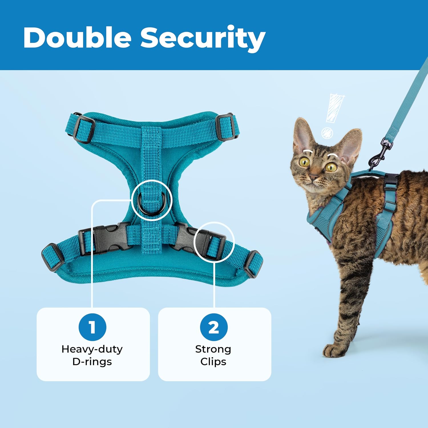 Detalle 1 de Voyager Cat Harness, Medium