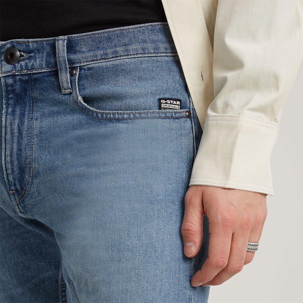 Thumbnail 3 de G-STAR Mosa Straight Jeans für Herren mit geradem Bein und Nieten-Details