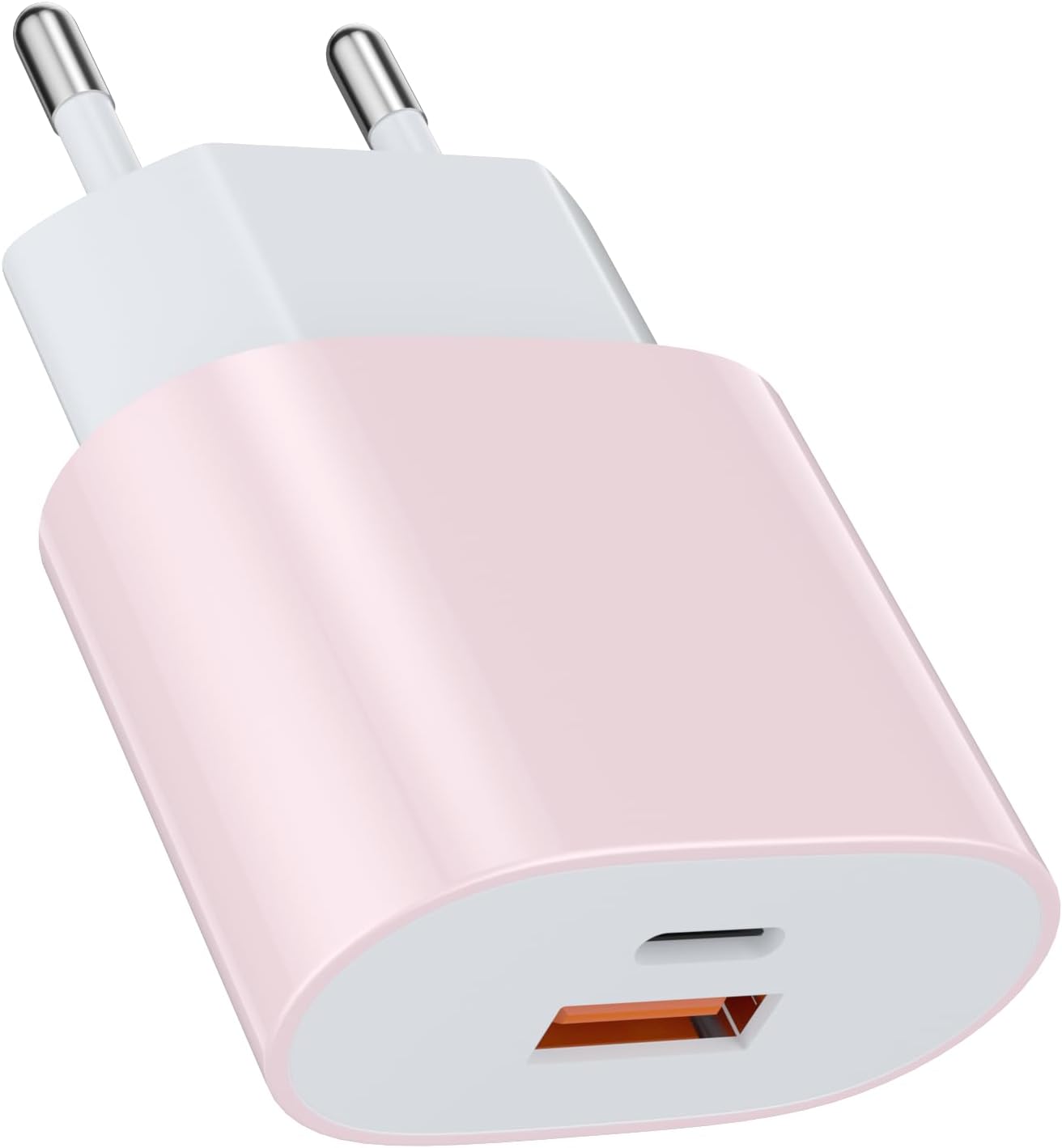 Thumbnail 4 de Samneer caricabatterie da parete 25W USB-C + 15W USB-A (giallo) per iPhone 17/16 e altri smartphone