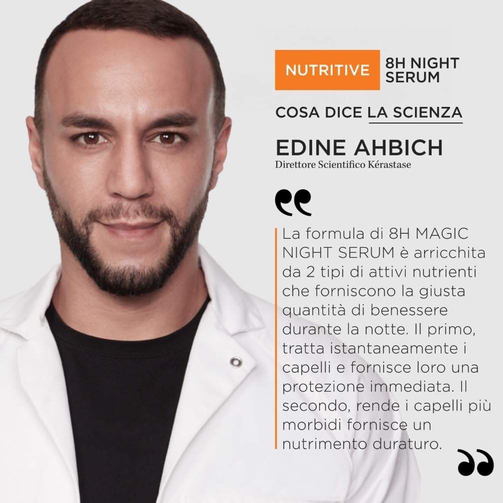 Detalle de Kérastase Nutritive Siero Notturno 8H Magic Night Serum per Capelli Secchi